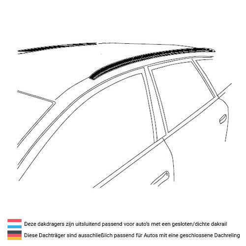 Dakdragers Mercedes C-Klasse Sw (S206) Stationwagon vanaf 2021