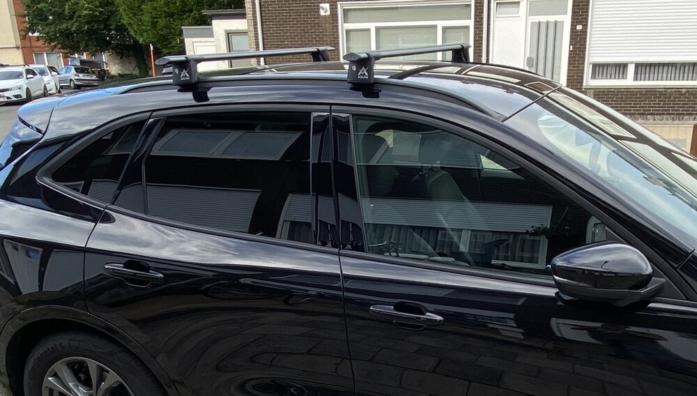 analyse Teken een foto kan zijn Dakdragers zwart Peugeot 5008 (Zonder glazen dak) SUV vanaf 2017