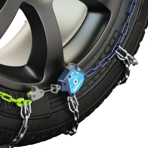 Sneeuwkettingen Veriga Stop &amp; Go SUV 13mm automatisch spannend Hyundai I40 vanaf 2011 voor bandenmaat 205/60R16