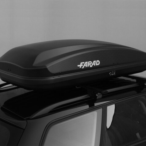 Dakkoffer Farad Crub N18 430 Liter + dakdragers Hyundai i10 5 deurs hatchback vanaf 2020