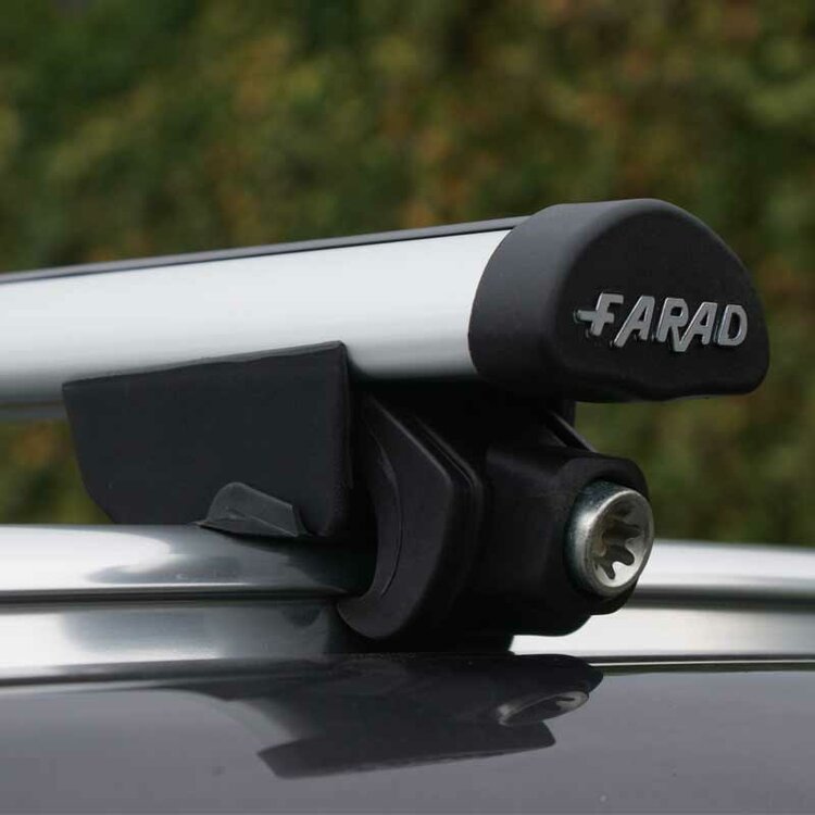 Dakkoffer Farad Koral N20 mat zwart 480 Liter + dakdragers Mini Cooper 5 deurs hatchback vanaf 2014