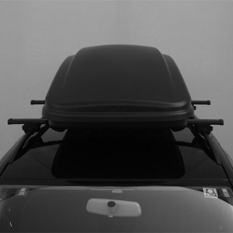 Dakkoffer Farad Crub N18 430 Liter + dakdragers Mini Cooper 5 deurs hatchback vanaf 2014