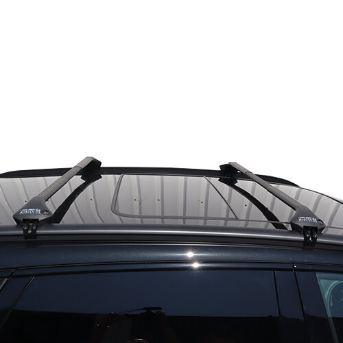 Dakkoffer ArtPlast 400 Liter antraciet/carbon + Dakdragers Hyundai Santa Fe (DM) SUV 2012 t/m 2018
