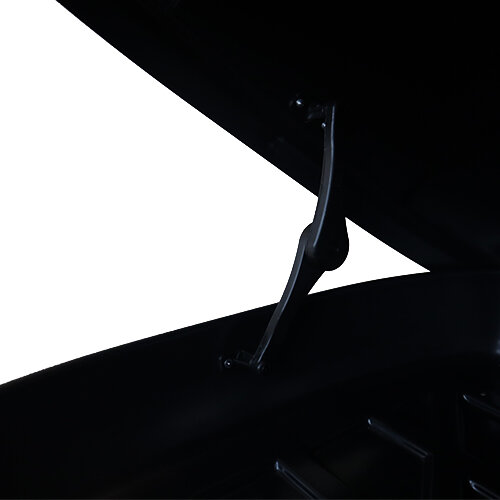 Dakkoffer PerfectFit 400 Liter + dakdragers Nissan Note 5 deurs hatchback vanaf 2013