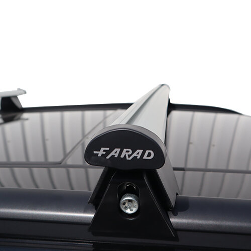 Dakkoffer Farad Koral N20 mat zwart 480 Liter + dakdragers Bmw 3 Touring - (E91) Stationwagon 2010 t/m 2011