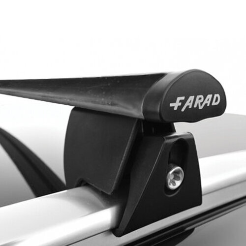 Dakkoffer Farad Koral N20 mat zwart 480 Liter + dakdragers Fiat Idea 5 deurs hatchback 2003 t/m 2012