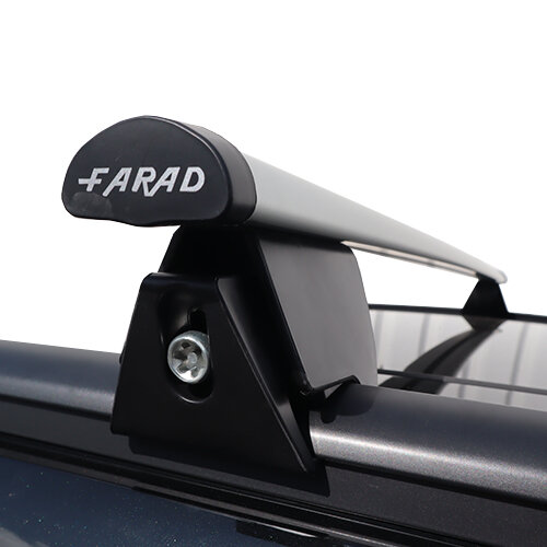 Dakkoffer Farad Koral N20 mat zwart 480 Liter + dakdragers Ford Ranger DC SUV vanaf 2012