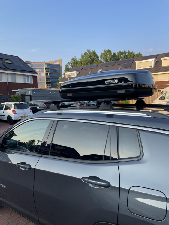 Dakkoffer Modula Ciao 310 Liter + Dakdragers Hyundai Palisade SUV vanaf 2019