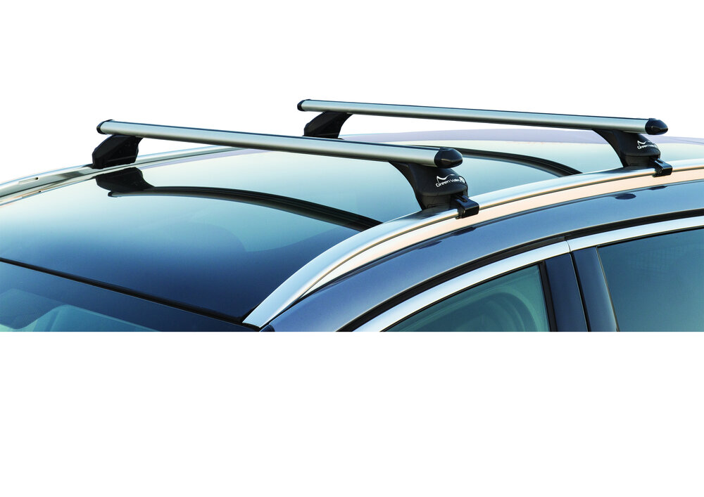 Dakkoffer PerfectFit 500 Liter + dakdragers Mitsubishi Outlander vanaf 2013 voor gesloten dakrail