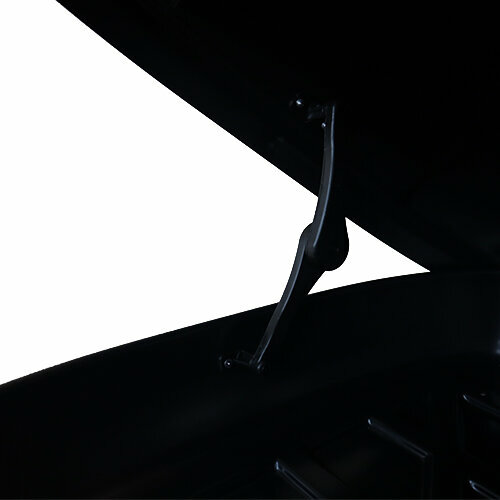Dakkoffer PerfectFit 500 Liter + dakdragers Seat Ibiza SW (6J-6P) 2010 t/m 2017 voor gesloten dakrail