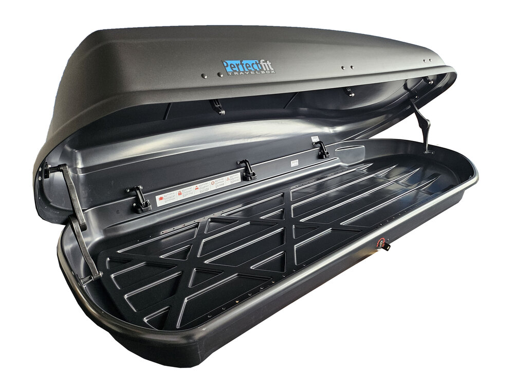 Dakkoffer PerfectFit 440 Liter + Dakdragers BMW 3 Serie Touring (F31) Stationwagon 2015 t/m 2019