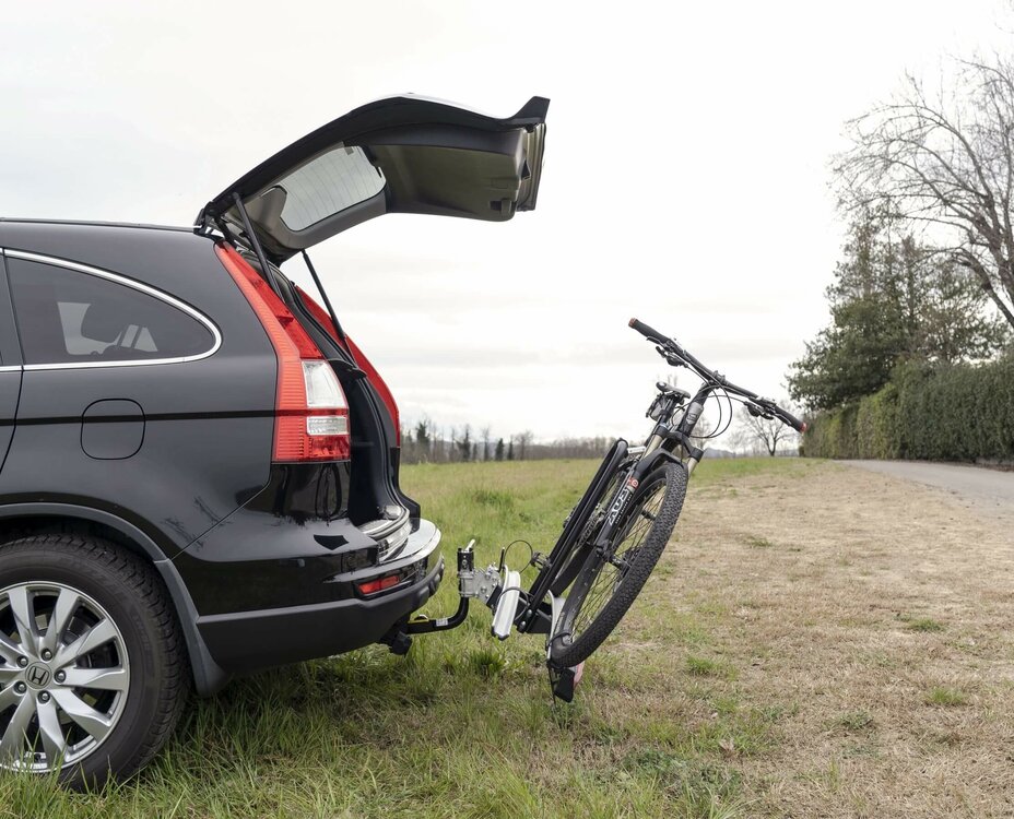 Fietsendrager 2 fietsen, kantelbaar met snelkoppeling