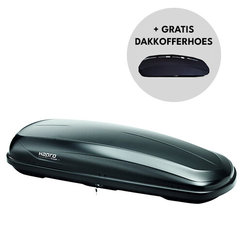 Dakkoffer Hapro Traxer 8.6 Antraciet 530L