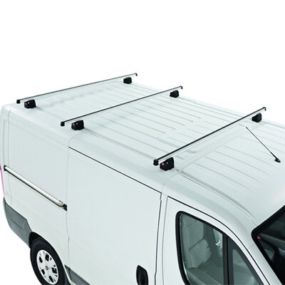 Dakdragers Opel Vivaro L1-L2-H1 08/2001 t/m 12/2013 set van 3 aluminium