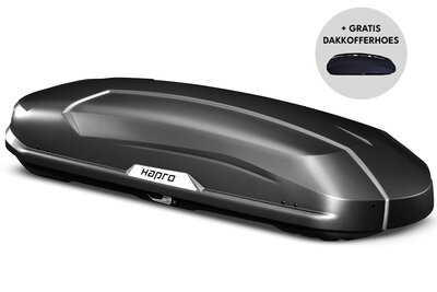 Hapro dakkoffer Trivor 640 liter - Antraciet