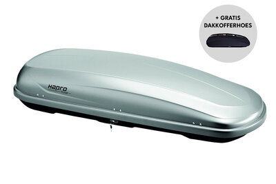 Hapro dakkoffer Traxer 8.6 530 liter - Zilver