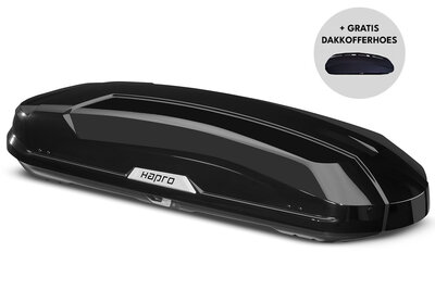 Hapro dakkoffer Trivor 640 liter - Brilliant black