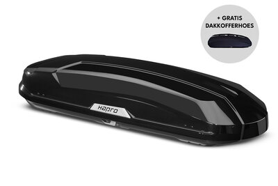 Hapro dakkoffer Trivor 560 liter - Brilliant black