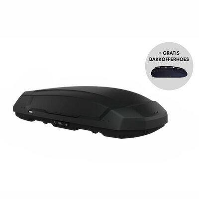 Thule dakkoffer Force 3 L 450 liter - Mat zwart