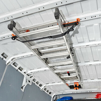 Nordrive ladderhouder binnenkant bus
