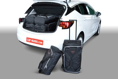 Carbags reistassenset Opel Astra K 2015-2021 5-deurs hatchback