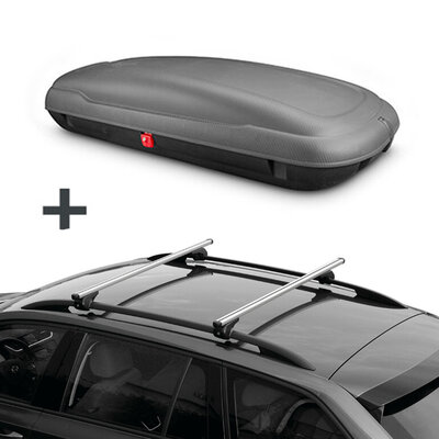 ArtPlast dakkoffer 400 liter + Nordrive dakdragers Mercedes Vito 09/2003 t/m 12/2014
