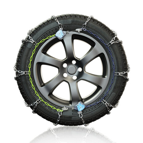 Sneeuwkettingen Veriga Stop &amp; Go SUV 13mm automatisch spannend Bmw 3-serie vanaf 2011 voor bandenmaat 225/50R17