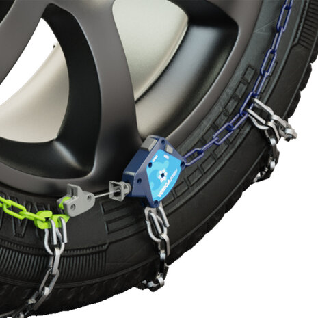 Sneeuwkettingen Veriga Stop &amp; Go SUV 13mm automatisch spannend Ford Focus vanaf 2012 voor bandenmaat 215/55R16