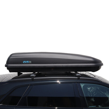 Dakkoffer PerfectFit 500 Liter + dakdragers Audi A4 Allroad Stationwagon 2008 t/m 2015