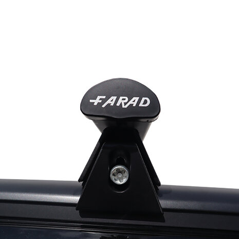 Dakkoffer Farad Koral N20 mat zwart 480 Liter + dakdragers Mercedes GLK SUV 2008 t/m 2012