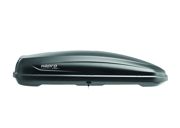 Hapro Traxer 6.6 Antraciet 410L dakkoffer + Dakkoffer tassenset PerfectFit