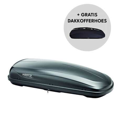 Dakkoffer Hapro Traxer 6.6 antraciet 410L