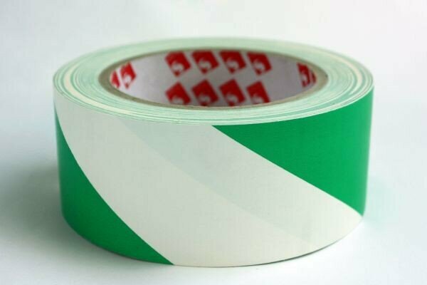 Markeringstape voor vloer groen - wit