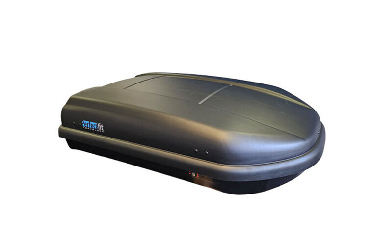 Dakkoffer PerfectFit 400 Liter + dakdragers Nissan Almera Stationwagon 1999 t/m 2003