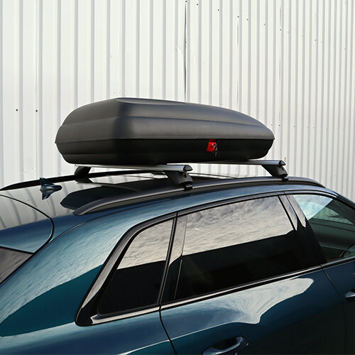 ArtPlast dakkoffer 320 liter + PerfectFit dakdragers Nissan Micra 5 deurs hatchback 2010 t/m 2017