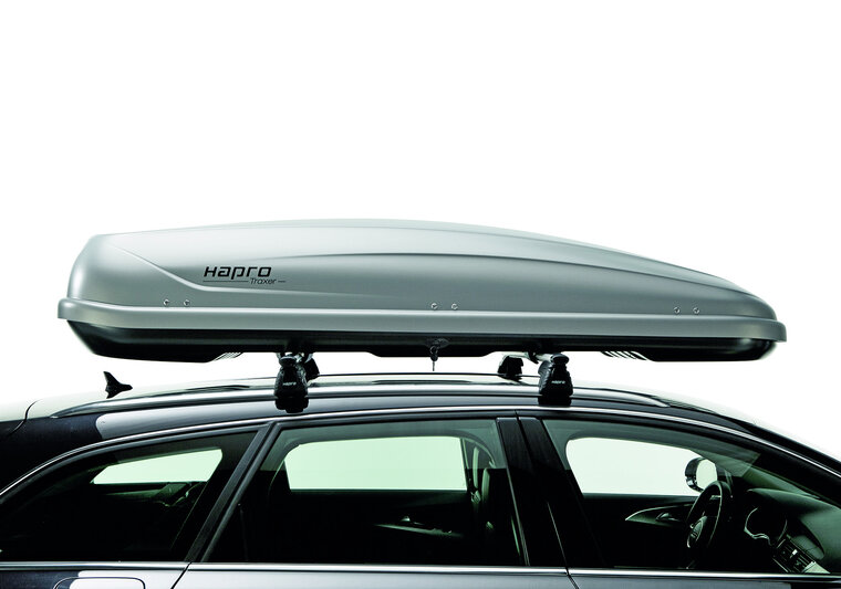 Hapro dakkoffer Traxer 8.6 530 liter - Zilver