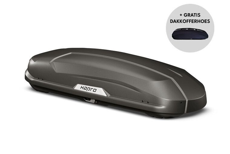 Hapro dakkoffer Trivor 440 liter - Supermatt antraciet