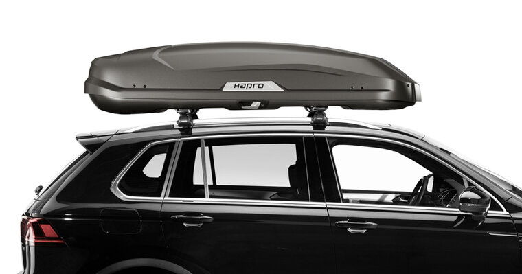 Hapro dakkoffer Trivor 560 liter - Supermatt antraciet