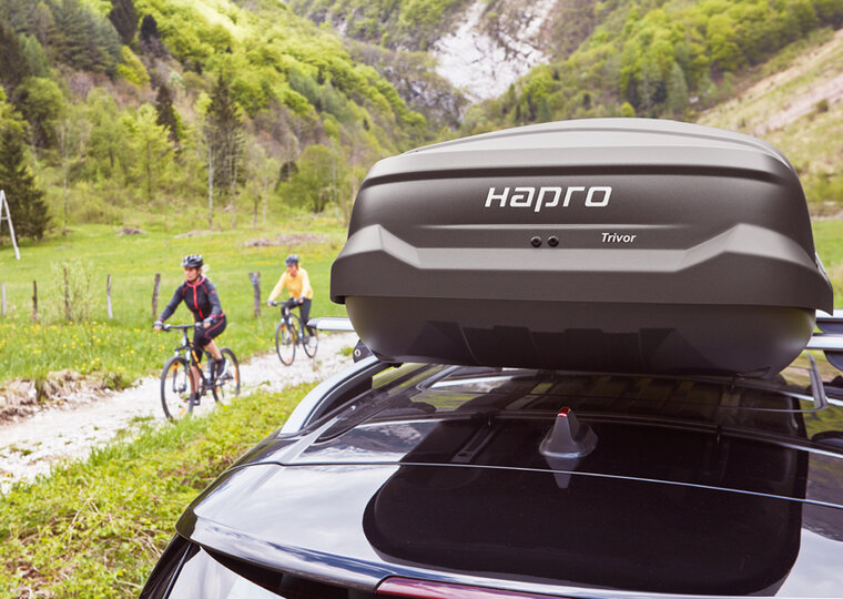 Hapro dakkoffer Trivor 560 liter - Supermatt antraciet