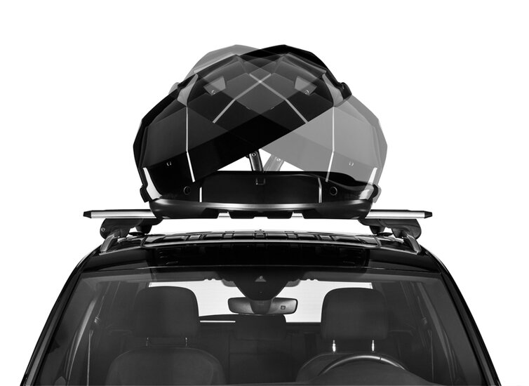Hapro dakkoffer Trivor 560 liter - Brilliant black