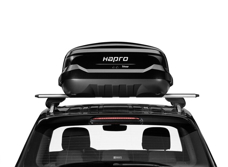 Hapro dakkoffer Trivor 560 liter - Brilliant black