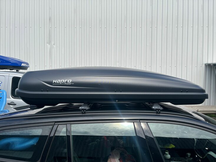 Hapro dakkoffer Traxer 8.6 530 liter - Antraciet