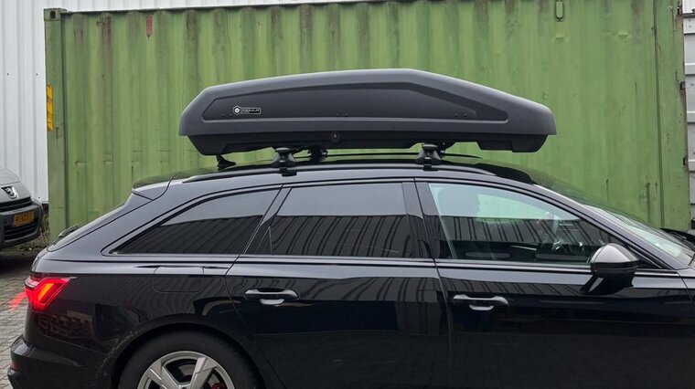 Modula dakkoffer Evo 550 liter + Nordrive dakdragers Kia Sorento 2015 t/m 2020