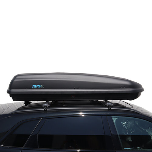 PerfectFit dakkoffer 500 liter + PerfectFit dakdragers BMW X5 2007 t/m 2013