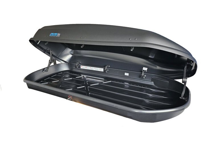 PerfectFit dakkoffer 440 liter + PerfectFit dakdragers BMW X5 2007 t/m 2013