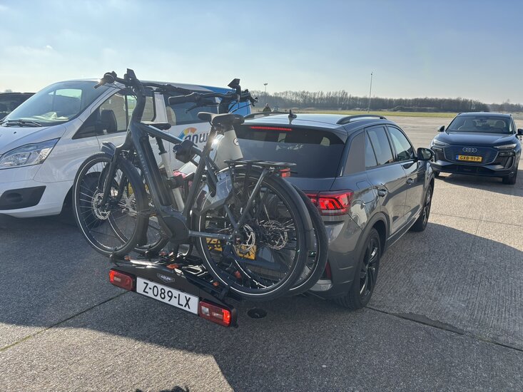 Fietsendrager Aguri Active zwart - Elektrische fietsen