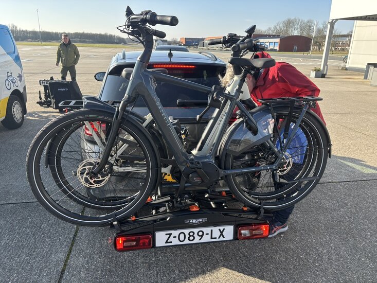 Fietsendrager Aguri Active zwart - Elektrische fietsen