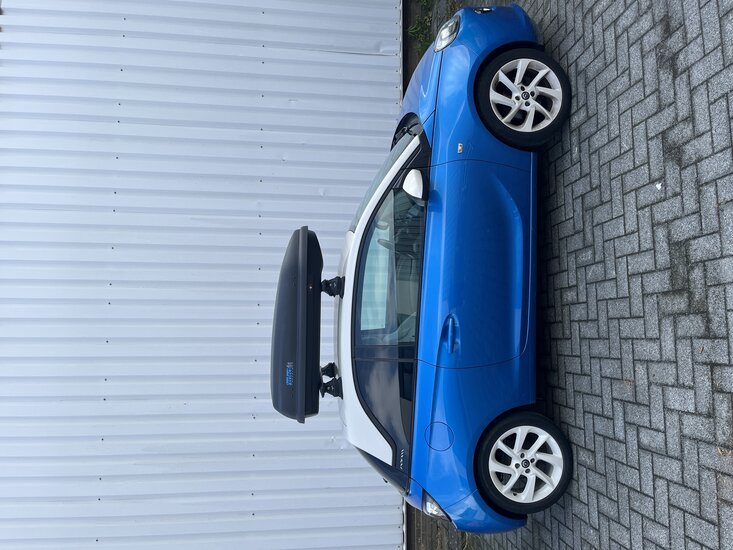 PerfectFit dakkoffer 400 liter + Nordrive dakdragers Fiat Croma 5 deurs hatchback 05/2005 t/m 04/2011