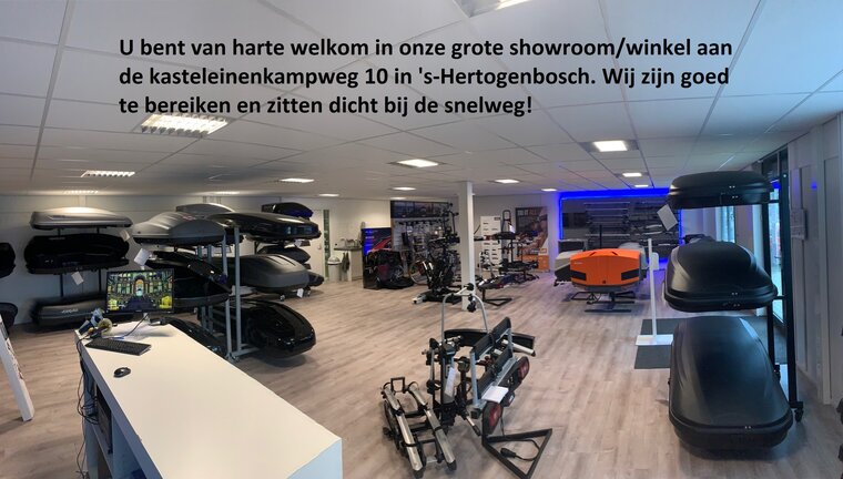 Farad dakkoffer Marlin N7 680 liter - Mat zwart