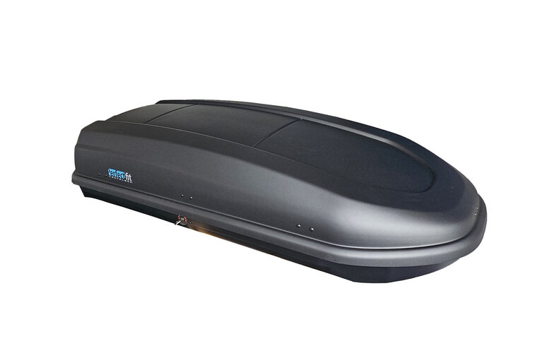 PerfectFit dakkoffer 440 liter + Nordrive dakdragers Renault Megane 5 deurs hatchback 11/2008 t/m 12/2015